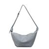 New single shoulder fashion underarm bag niche design splicing horn messenger bag feeling casual dumpling bag