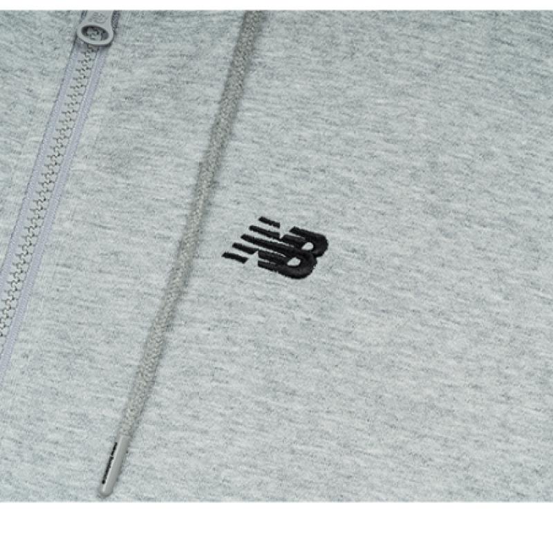 New Balance Uni Essential Single Mesh Hoodie Zip Up Nbmdf21403 Ac