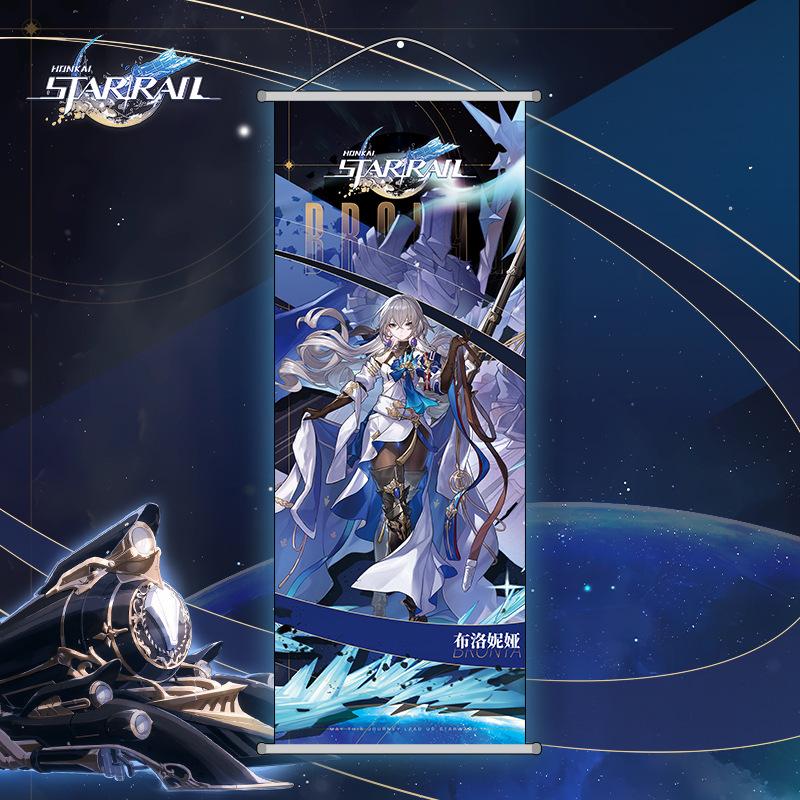 Honkai Star Rail Painting Collection Poster Wall Hanging Anime Art Room Decor