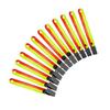 12Pcs/pack Reflective Trail Markers High Visibility Trail Markers Reflective Trail Marker Clip for Tree Stand Hunting