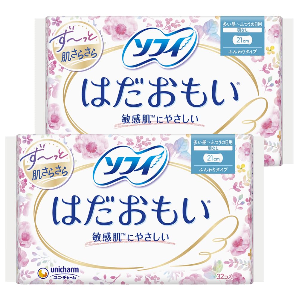 

Sofy Large Daytime No 32 Pieces x 2 Pack [Bulk Purchase] Hadaomoi, Use, Wings, 21cm, (unicharm Sofy)