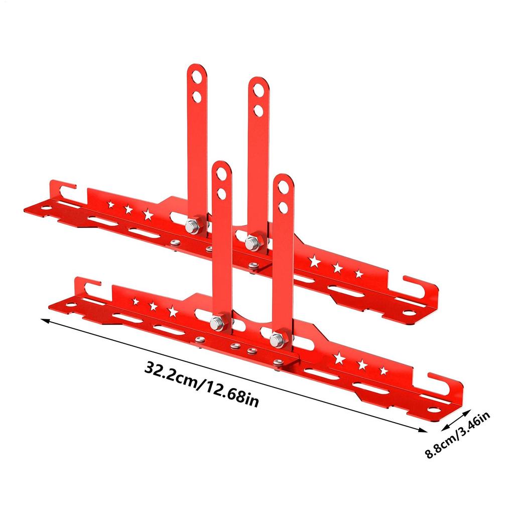 Heavy Duty Car Wheel Alignment Tool Aluminium alloy Toe Plates Accurate Wheel Alignment Measurements Wheel Alignment Tool