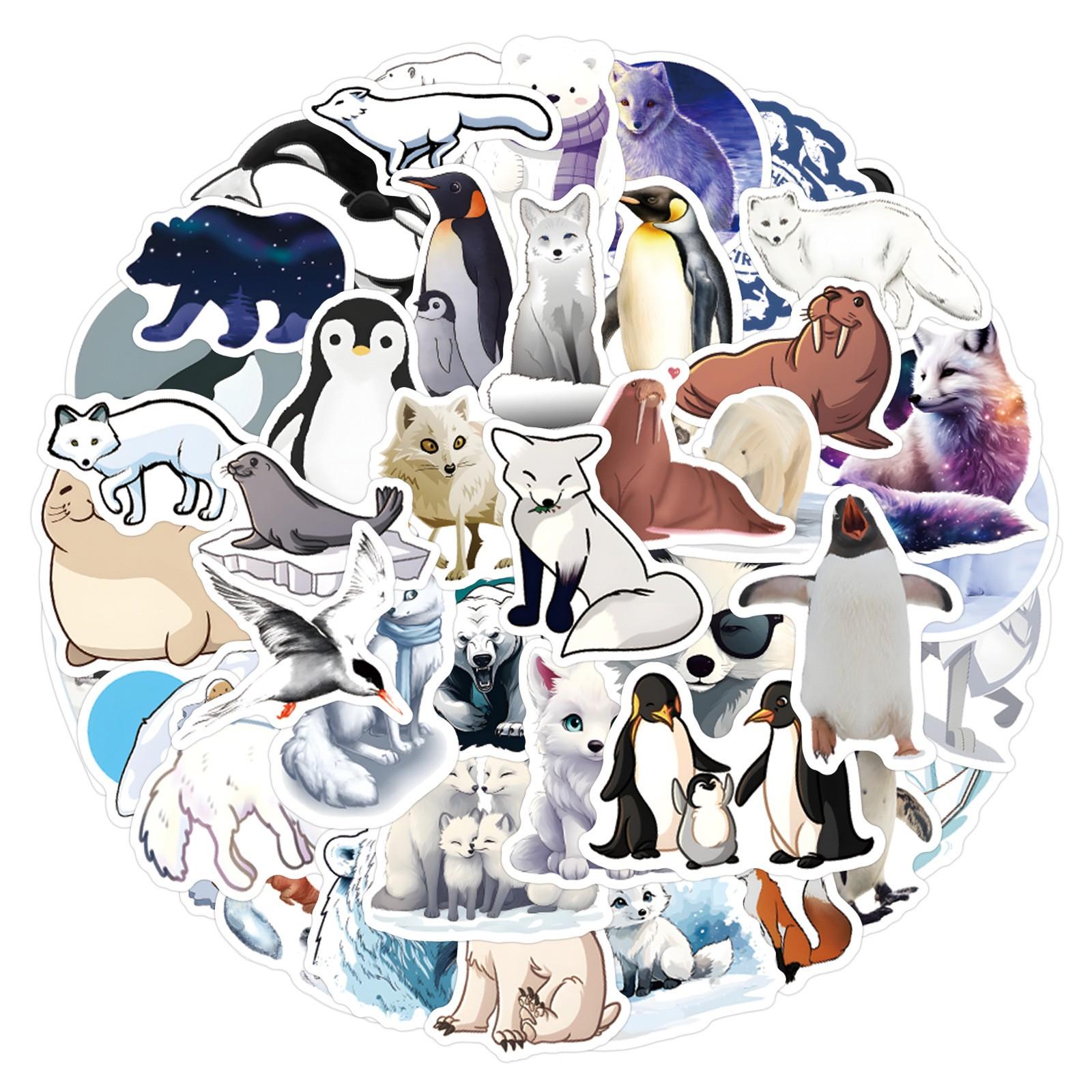 

60 шт. Наклейки на чемоданы Водонепроницаемые наклейки Скутер Компьютер Планшет Мультфильм Украшения One Size