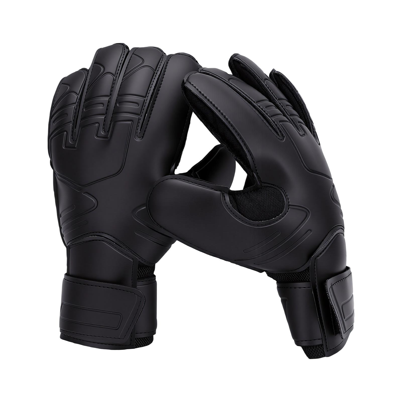 Voetbal Keepershandschoenen Sterke Steeknaden Mesh Ademend Latex Keepershandschoenen Gestroomlijnd Ontwerp Veiligheid Bescherming Size 8