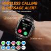 2025 600mAh Battery Rechargeable Smart Watch Men For All Smartphone Connections With LED Flashlight Waterproof Smartwatch Sports