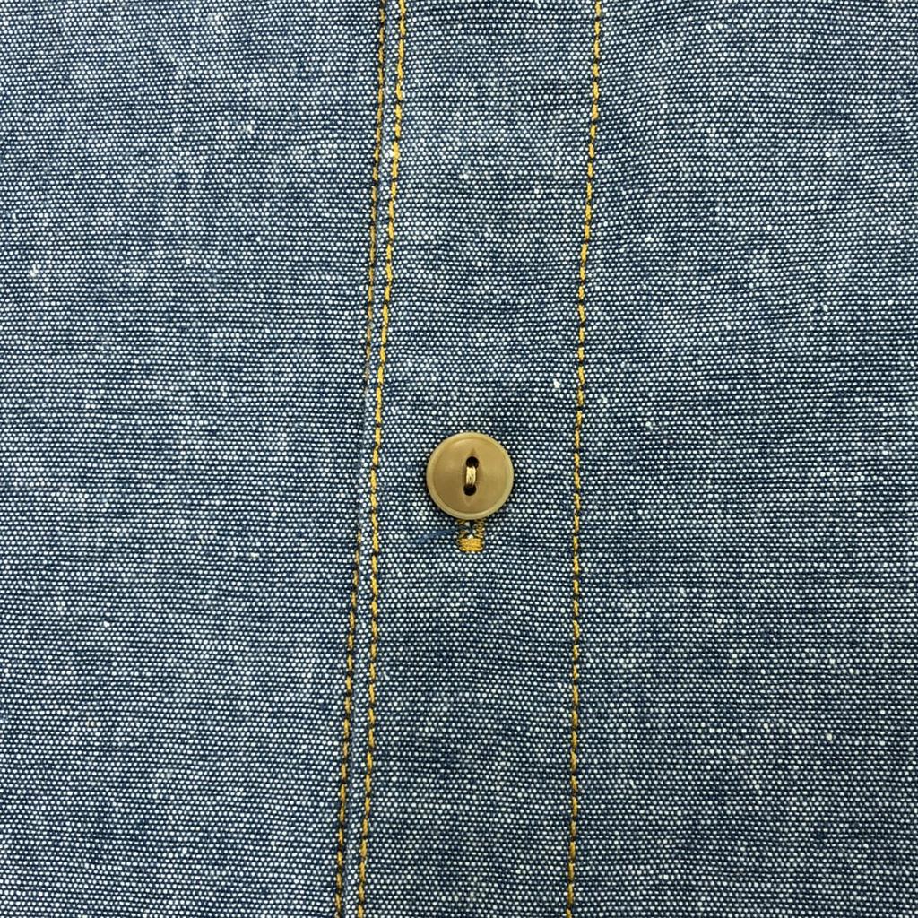 MidiUmi Short sleeve Chambray shirt Blue Men's Used