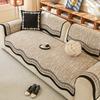 Special-Shaped Chenille Sofa Cushion  New Four-Season Universal Sofa Cover High-End Non-Slip Straight Seat Cushion
