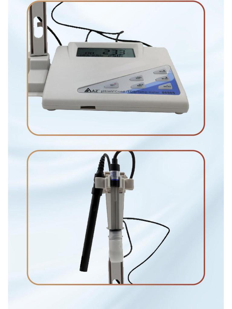 Hengxin AZ86505 Desktop Multi-Parameter Water Quality Meter: pH, Conductivity, TDS Analyzer