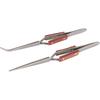 Straight Curved Automatic Rebound Clip Jewelry Tweezers Cross Locking Tweezers Jewelry Making Tool