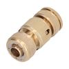 Garden Hose Quick Connect 1 2 Inch Brass Material Removable Wide Range of Applications Durable Hose Connectors