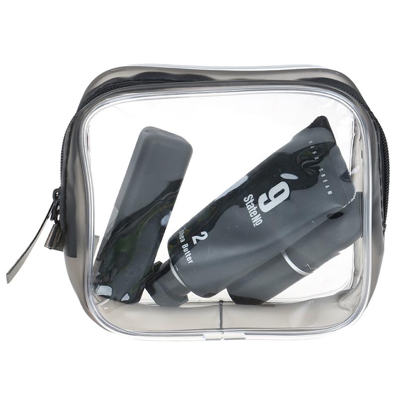 Waterproof Transparent Cosmetic Bags Storage Pouch Makeup Case Toiletry Bag