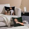 Hot Cool Singer DDrake Cushion Cover Pillowcase Short Plush Invisible zipper Room Sofa Cushion Cover