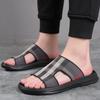 Slippers 2025 New Summer Men's Sandals Wear Trend Non-slip Beach Shoes Personality Internet Celebrity Casual Sandals Men