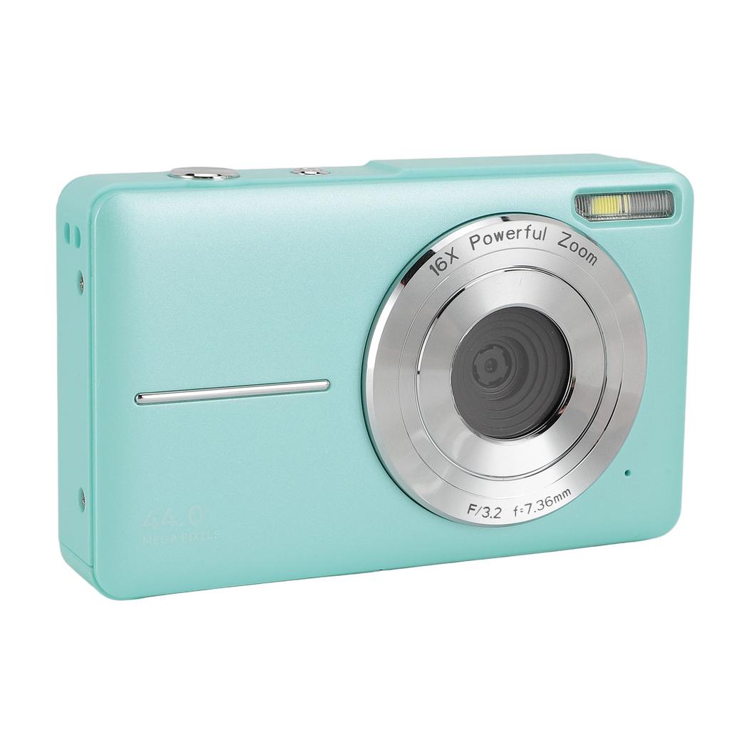 Digital Camera 44MP 1080P FHD 16X Zoom 2.4 Inch Color Screen Compact Small Camera for Kids Teens Beginners