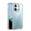 KEYSION Vier-Ecken Stoßfestes Transparentes Case für Redmi 15C 171mm Weiches TPU+PC Klare Handy-Rückseite für Xiaomi POCO C85