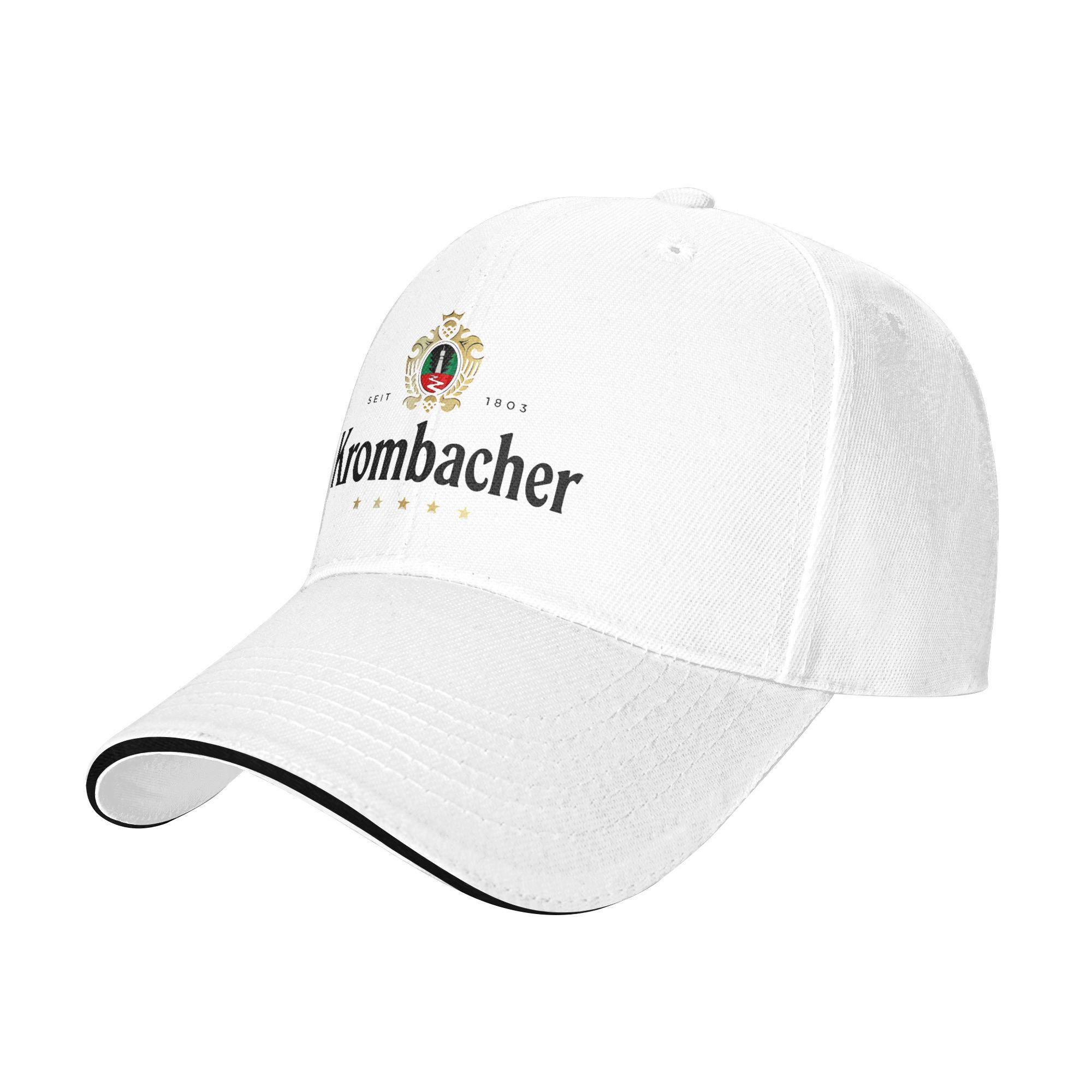 1803 Krombacher Brauerei Kreuztal Baseball Cap GerUnisexy Beer Outdoor Gym Sunscreen Trucker Hat Unisex-Teens Casual Snapback Cap One Size