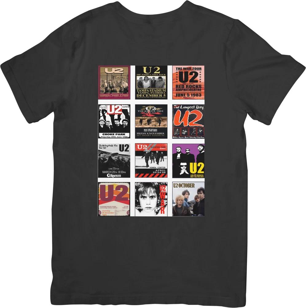 U2 Collection Music Fit suitable for Unisex  women Quality Cotton TShirt S