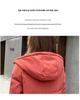 Women's Long Loose Korean Style Down Cotton Coat - Winter 2025 Collection