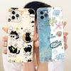 For iPhone 11 Pro Max Cute Cat Flower Cartoon Phone Case For iPhone11 11Pro 11ProMax Shockproof Soft Silicone Covers Bumpers