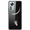 Luxus Hülle für Xiaomi 12T Pro Blumen Gehärtetes Glas Hülle für Xiaomi 12T TPU Stoßfänger Xiaomi 12 T Harte Schwarze Hülle Bunte Capa