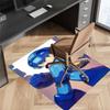 Cartoon Rockman Game Megaman Printed Absorbent Washable Carpet, Non-Slip Bathroom Mats, Kitchen Rugs, Yoga Mat,Living Room Entrance, Camping Picnic Ru