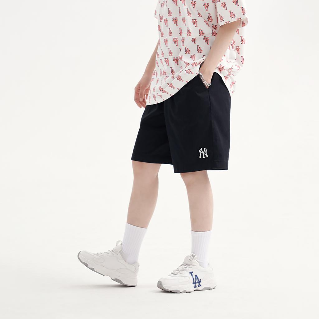 New MLB Casual Shorts Women's Black 3FSMB0633-50BKS