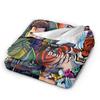 Dungeon Crawler Carl Blankets Soft Fluffy Plush Throw Blanket For Couch Bed Airplane Travel Flannel Bedspread Bed Cover