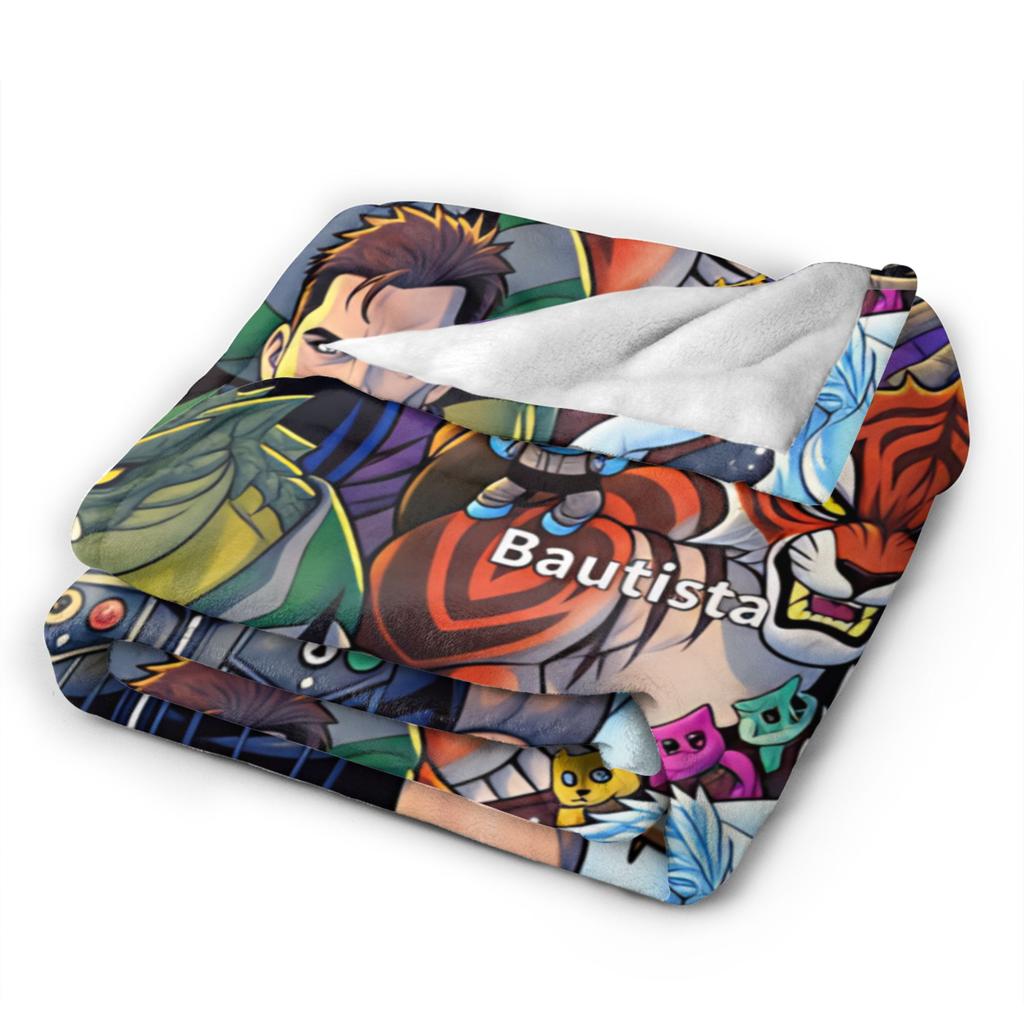 Dungeon Crawler Carl Blankets Soft Fluffy Plush Throw Blanket For Couch Bed Airplane Travel Flannel Bedspread Bed Cover