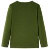 Children's Long-sleeved T-shirt Dark Khaki 92/104/116/128/140