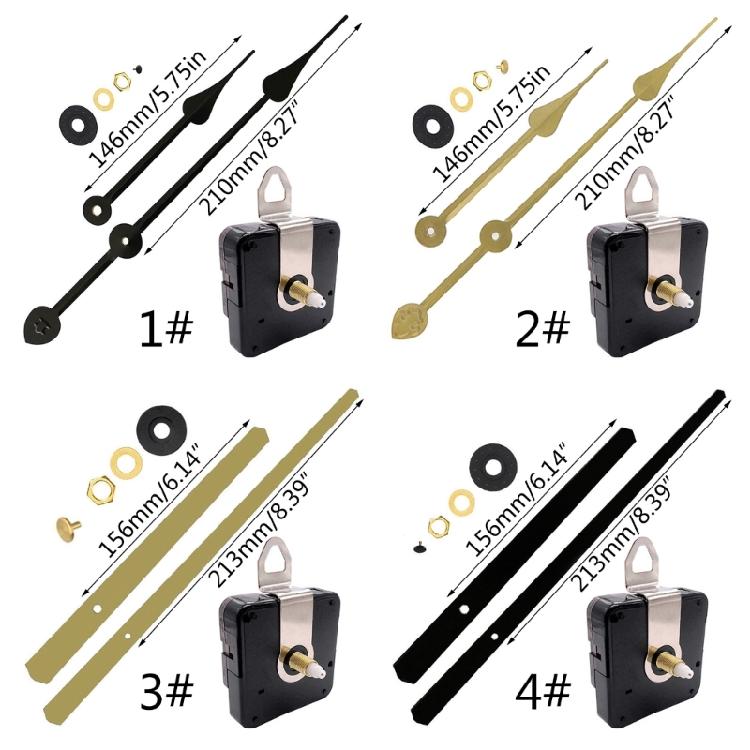 Meccanismo per Orologio ad Alto Coppia Kit Motore Quarzo per Orologio Fai da Te Parti di Ricambio