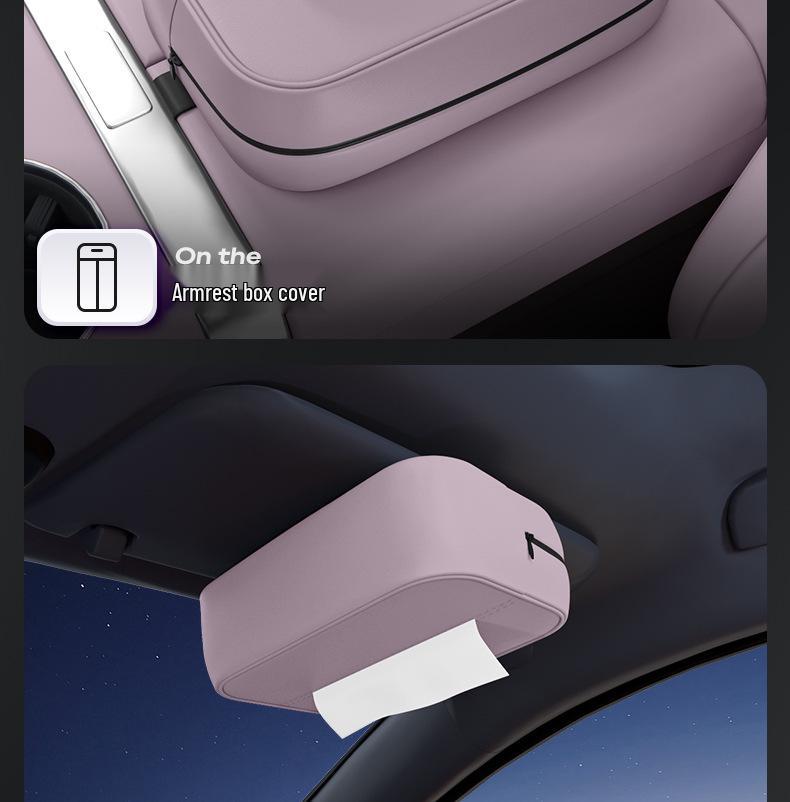 Xiaopeng M03 MAX Tissue Box Seat Hanging & Armrest Car Interior Decoration