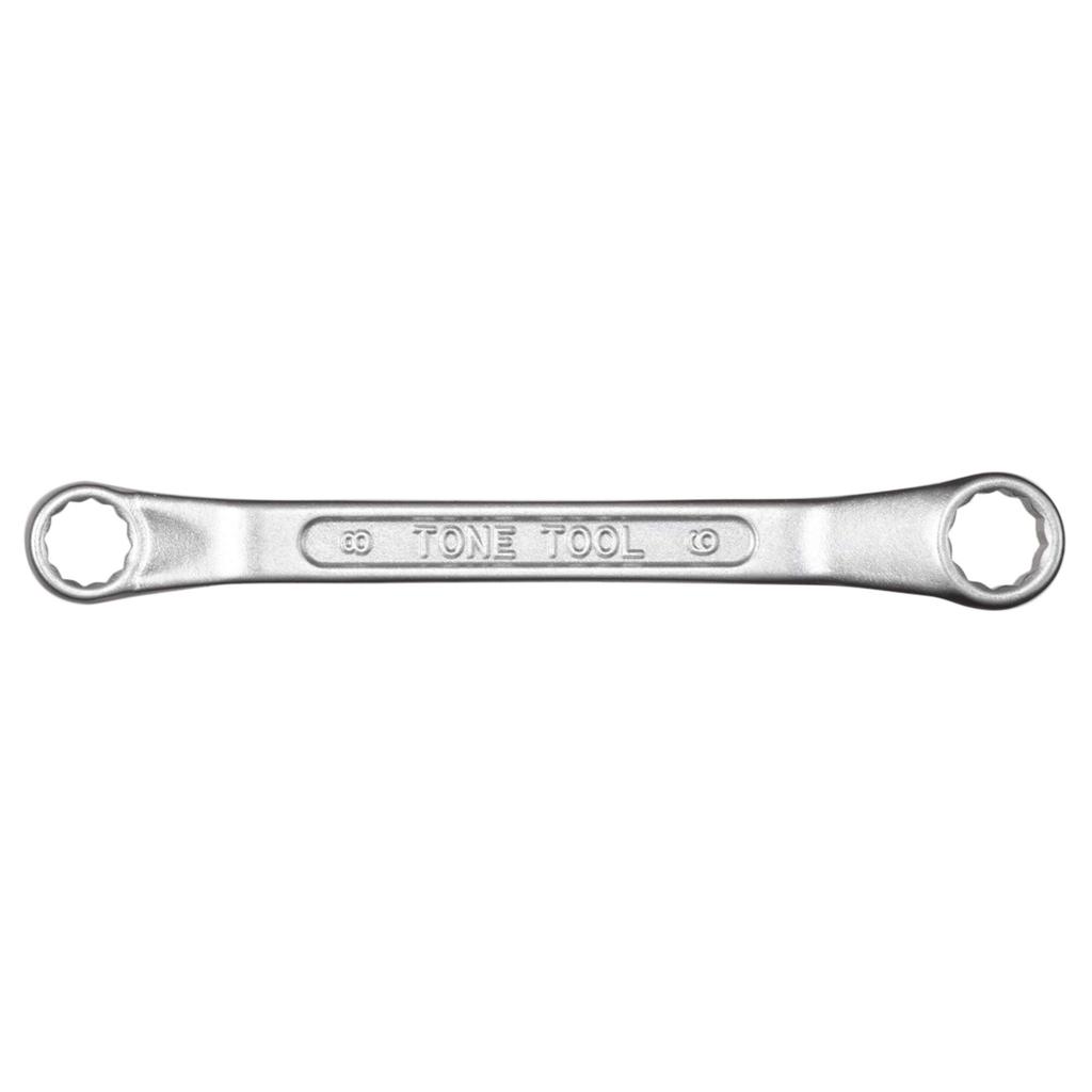 TONE Short Box Wrench Width Across Flats 8 X 9mm (45°) M46-0809