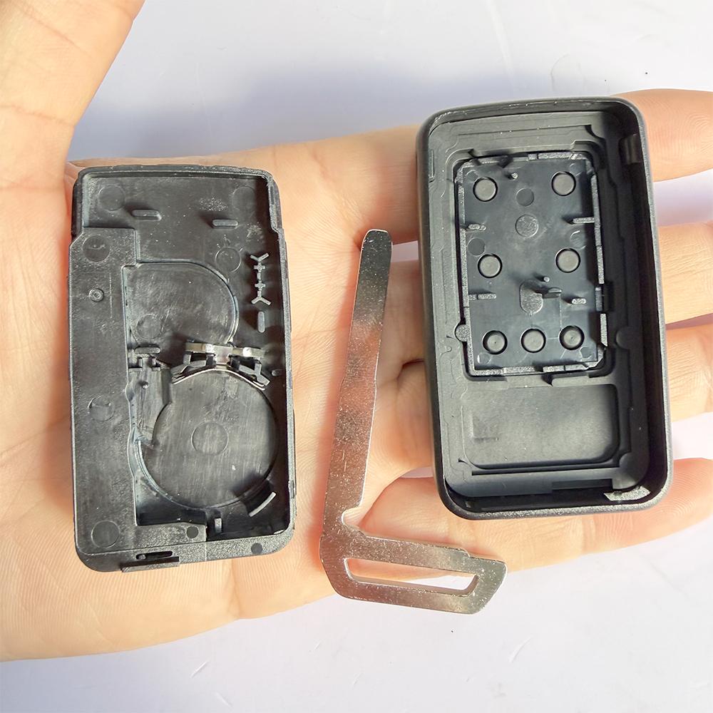 5/6 Buttons Car Key Fob Case Shell Housing Or Silicone Key Button Pad For Volvo S60 V60 S70 V70 Xc60 Xc70 Xc70 V50