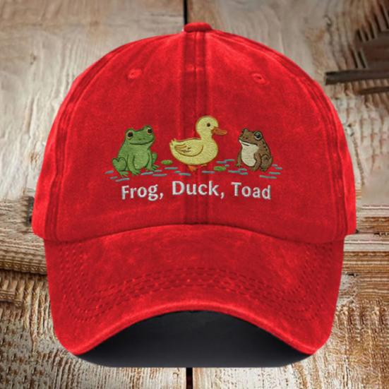 Men Baseball Hat Embroidered Pattern Adjustable Camping Cap Compact Wide Design Hat Outdoor Activity Golf Hat