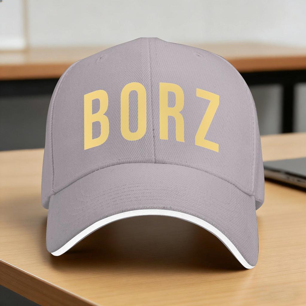 Khamzat Chimaev Borz Casual Baseball Cap  Outdoor Gym Trucker Hat Summer Sunscreen Snapback Cap