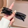 1pcs European Style Men's Glasses Luxury Rimless Fashion Eyewear