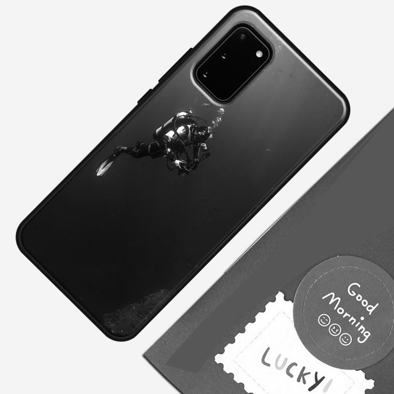 

Diver Underwater Diving Cave Caving Phone Case For Samsung Galaxy S26 S25 S24 S20 S21 S22 S23 Ultra S10 Plus S25 FE Cover Shell Galaxy S25Ultra