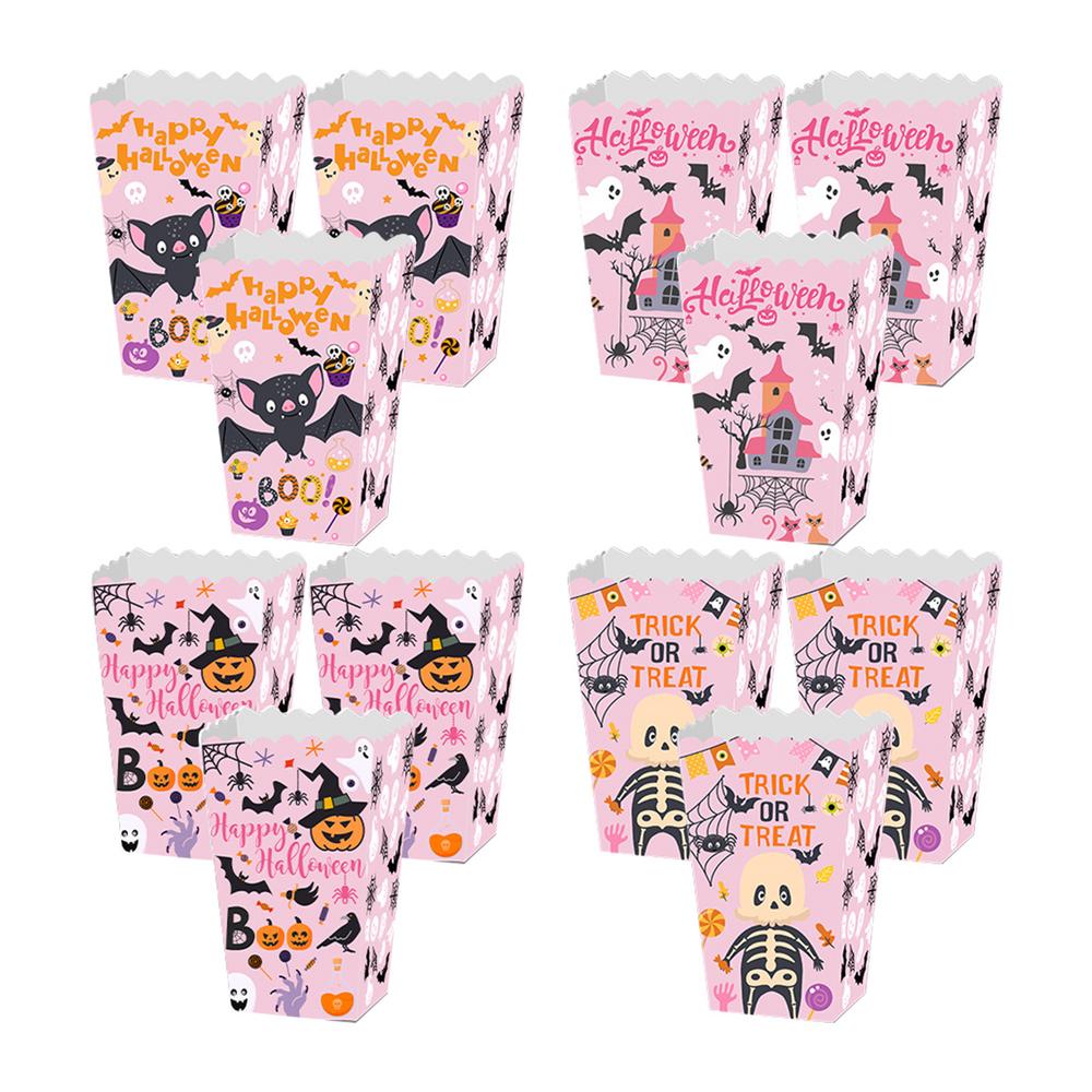 

Popcorn Box For Halloween Set Of 12 Halloween Theme Party Popcorn Favor Boxes Spooky Candy Party Supplies Containers Boxes For other