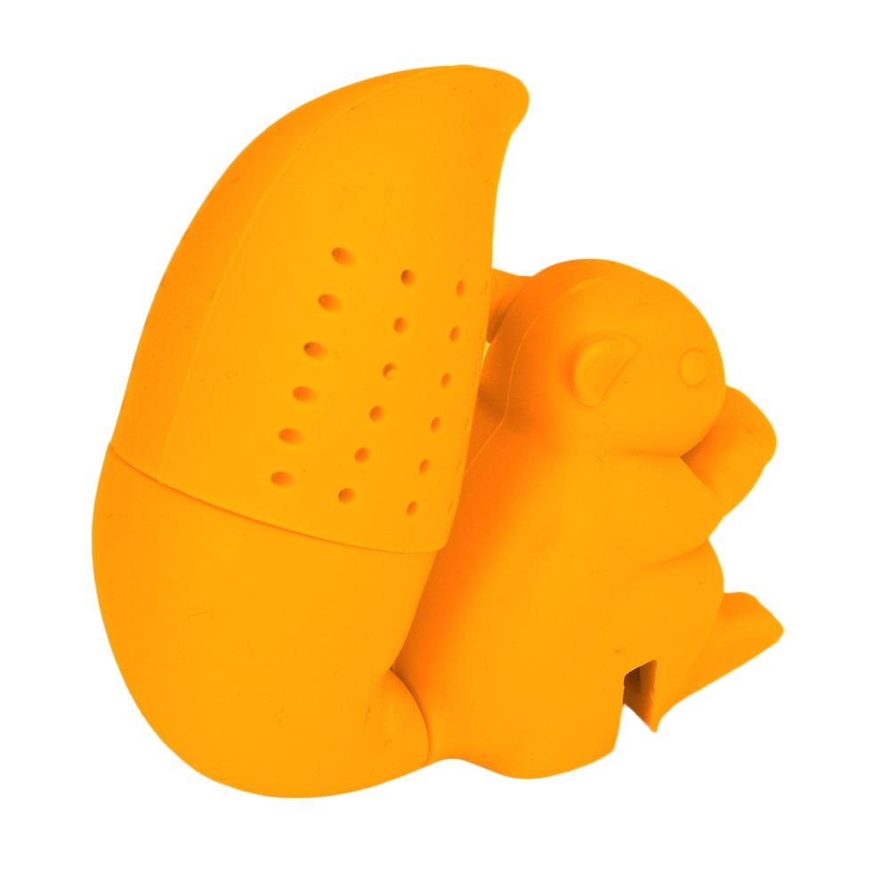 Silicone Squirrel Tea Infuser Squirrel Shape Squirrel Tea Filter Squirrel Tea Strainer  Tea Brewing