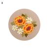 DIY Art Handmade Fashion Sewing Crafts Party Home Flower Pattern Needlework Decoration Embroidery Starter Kit