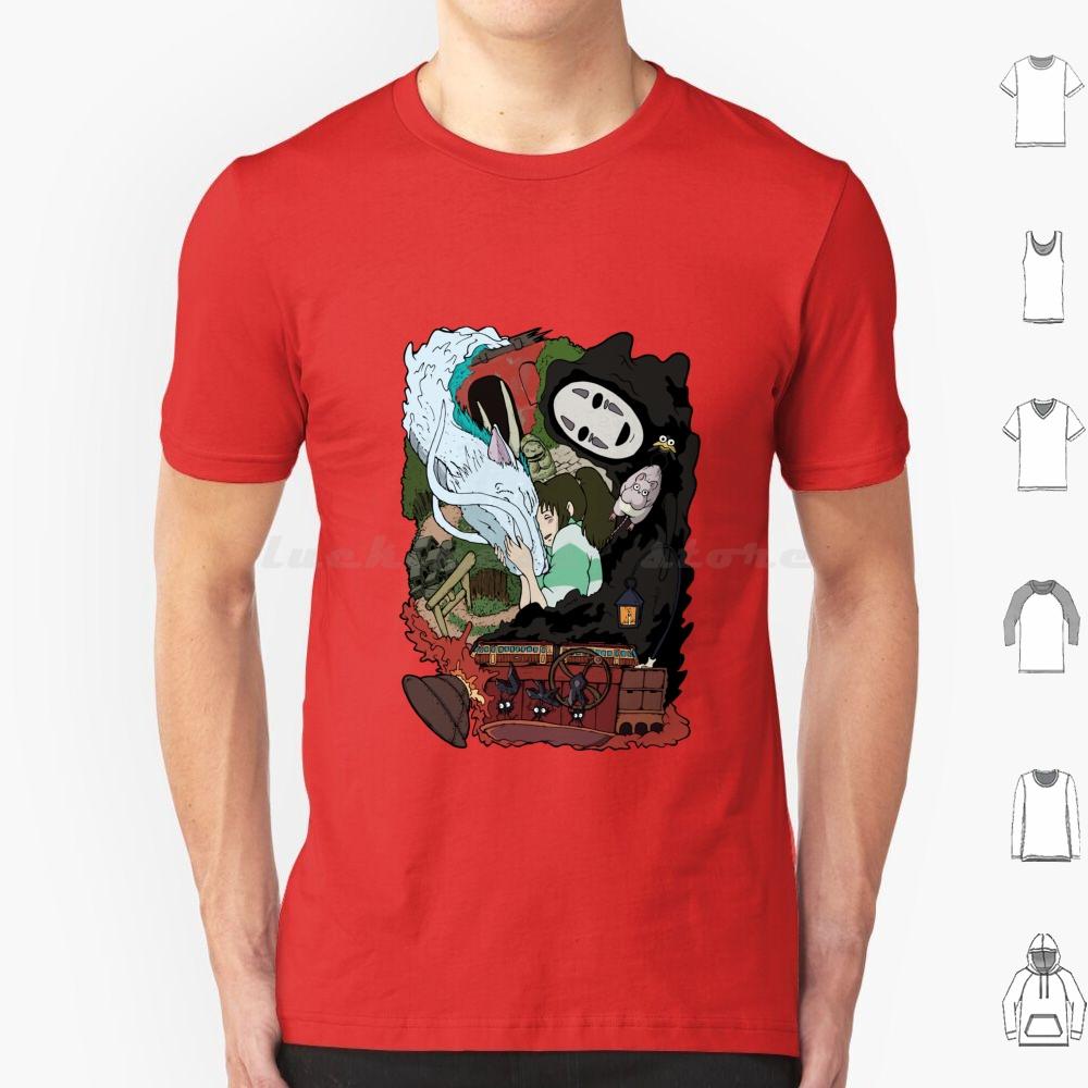 Reise T-Shirt 6XL Baumwolle Cooles Tee Animer Ärmel Kino Film