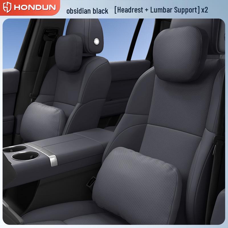 Lan Dian E5 PLUS Car Headrest & Lumbar Support for Neck and Back Protection