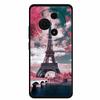 Für TCL 60 SE Hülle T517H Niedliche Cartoon Bunte Weiche TPU Silikon Rückseite für TCL 60 SE Hülle Schwarze Handyhülle Funda TCL60 SE
