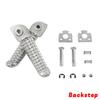 Motorcycle Front Footrest Foot Rear Peg  Aluminum Foot Rests Pedal for YAMAHA YZF R1 R6 R125 R25 R3 MT125 MT03 MT09 MT10 MT07