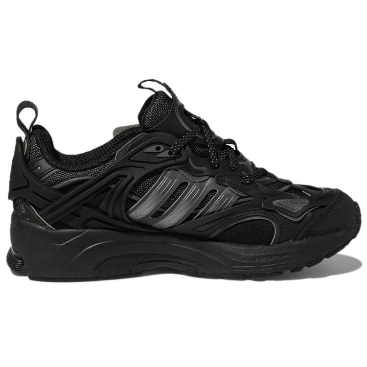 Adidas Spiritain 2000 Comfortable Mesh Synthetic Leather Low-Top Running Shoes Unisex Sneakers Black GX8530
