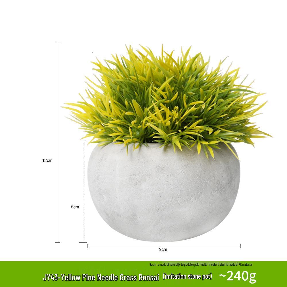 Artificial Baby's Breath Potted Flower for Wedding and Bedside Decor