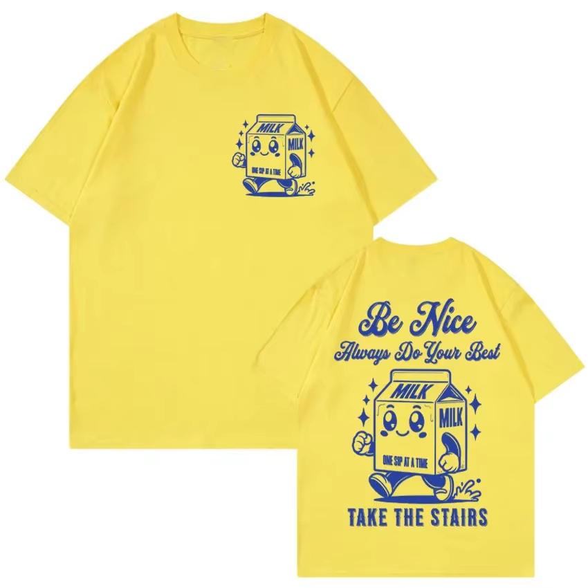 

Funny Muscle Mommy Cute Vintage Cartoon T-shirts For Men Summer Fashion Casual Cotton Short Sleeve Tees Oversized Unisex Tops S