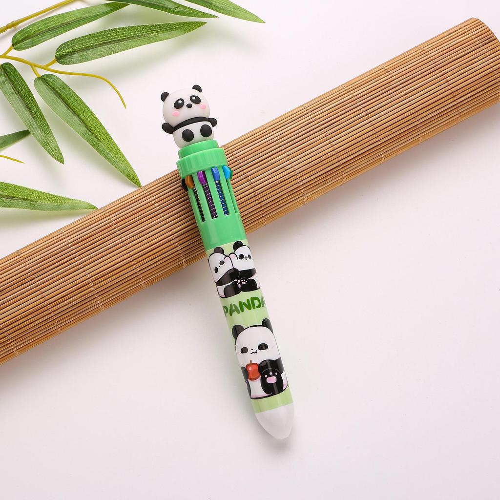Creative Cartoon Multi-Color Ballpoint Pen for Students and Journals