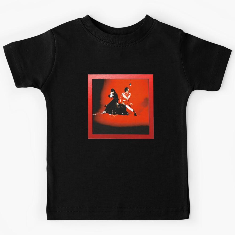 The White Stripes Elephant Red Studio Album Cover Art Kids T-Shirt 120