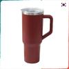 [YoungsBill] 1.2L Large-Capacity Stainless Steel Tumbler with Handle & Straw (Hot & Cold Insulated)
